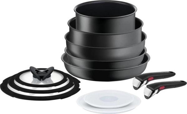 Tefal L76490 Ingenio Titanyum 3X Ultimate Büyük Tava ve Tencere Seti 12 Parça - Image 1