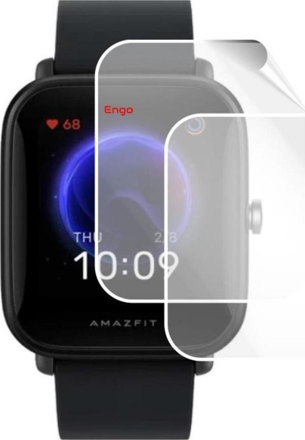 Amazfit Bip U Pro 40mm Ekran Koruyucu Tam Kaplama TPU Film 2 Adet - Image 1