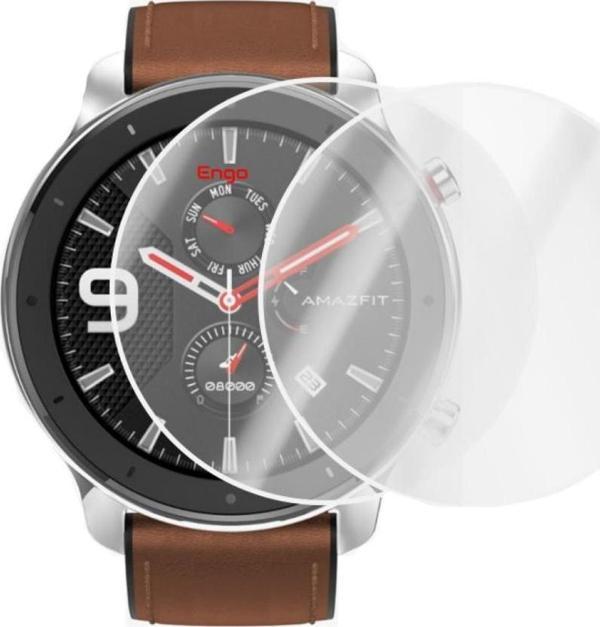 Amazfit GTR 47 MM Ekran Koruyucu Tam Kaplama TPU Film 2 Adet - Image 1