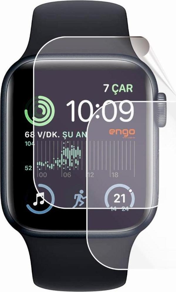 Apple Watch 40 MM Ekran Koruyucu Şeffaf Esnek TPU Film 2 Adet - Image 1