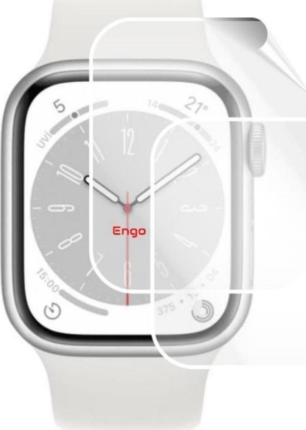 Apple Watch 8 41 MM Ekran Koruyucu Şeffaf Esnek TPU Film 2 Adet - Image 1