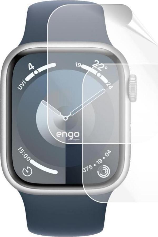 Apple Watch 9 41mm Ekran Koruyucu Şeffaf TPU Film 2 Adet - Image 1
