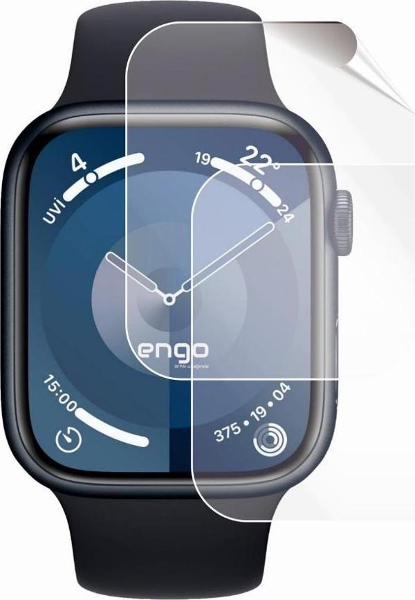 Apple Watch 9 45mm Ekran Koruyucu Şeffaf TPU Film 2 Adet - Image 1