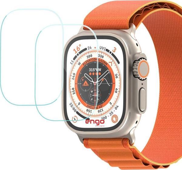 Apple Watch Ultra 49MM Ekran Koruyucu Flexible Esnek Cam 2 Adet - Image 1
