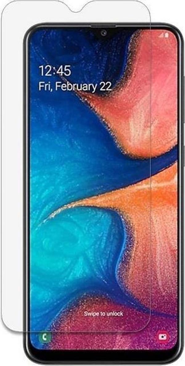 Engo Samsung Galaxy A20 Ekran Koruyucu Nano Cam İnce Esnek 9h Temperli Campet Ekran Koruyucu - Image 1