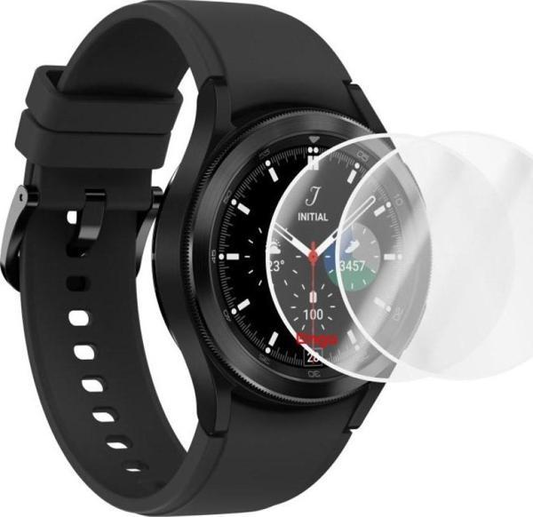 Samsung Galaxy Watch 4 46mm Ekran Koruyucu Şeffaf TPU Film 2 Adet - Image 1