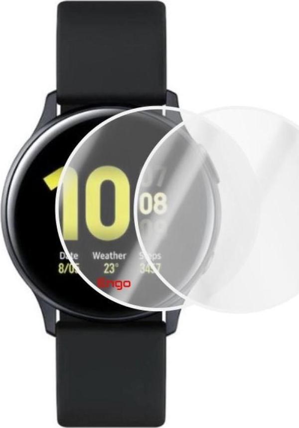 Samsung Galaxy Watch Active 2 40mm Ekran Koruyucu Şeffaf TPU 2 Adet - Image 1
