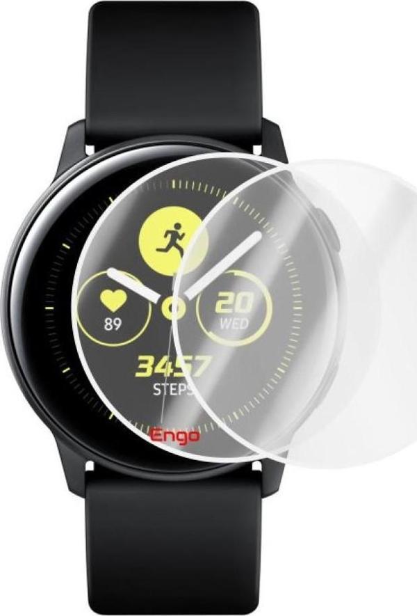Samsung Galaxy Watch Active Ekran Koruyucu Şeffaf TPU Film 2 Adet - Image 1