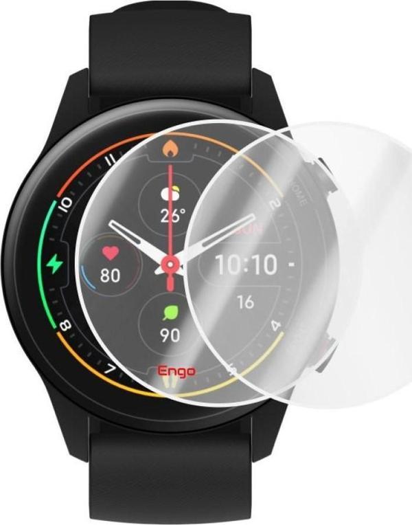 Xiaomi Mi Watch Ekran Koruyucu Tam Kaplama TPU Film 2 Adet XMWTCL02  - Image 1