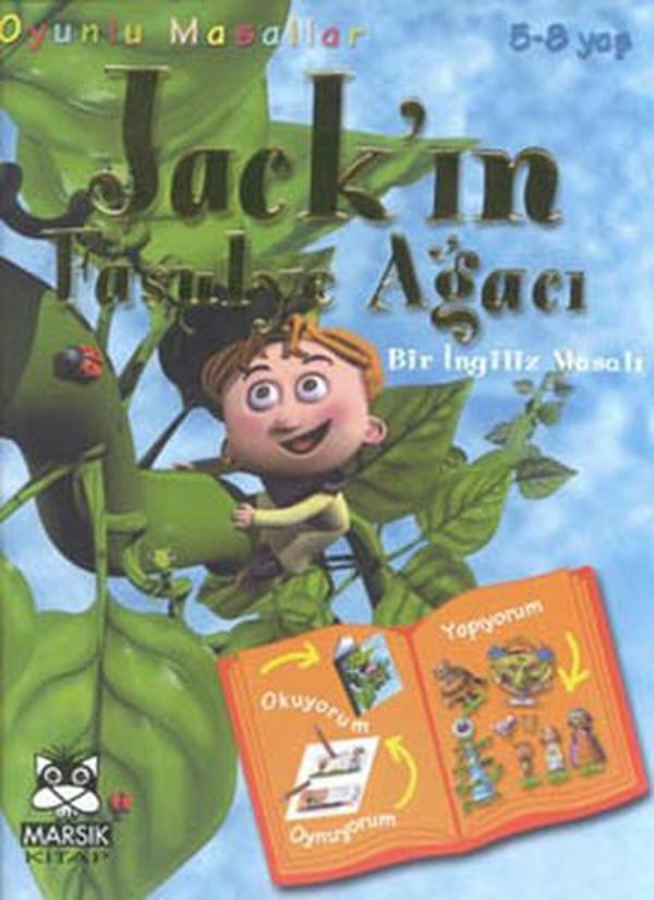 Oyunlu Masallar Dizisi:Jack'ın Fasulye Ağacı-Bir İngiliz Masalı 5-8Yaş Oyunlu - Marsık Kitap - Image 1