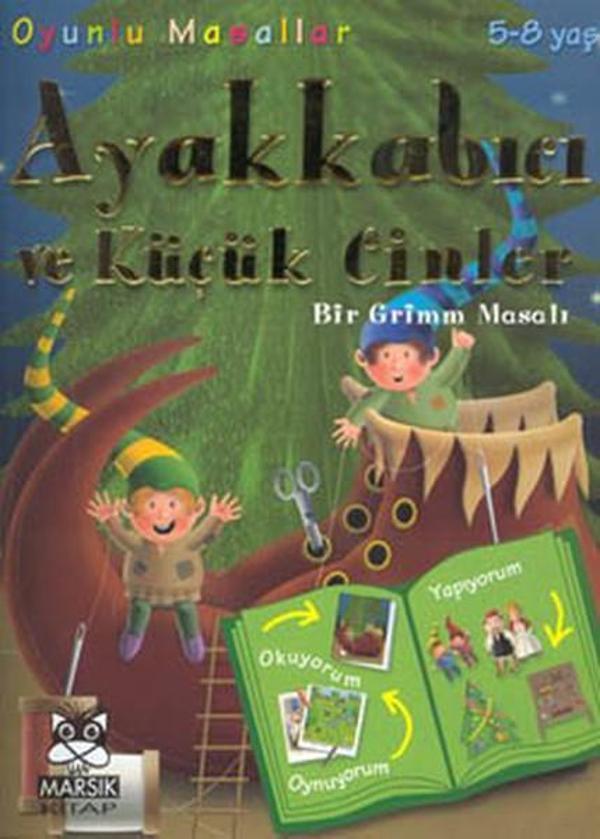 Oyunlu Masallar Dizisi:Ayakkabıcı ve Küçük Cinler Bir Grimm Masalı 5-8 Yaş - Marsık Kitap - Image 1