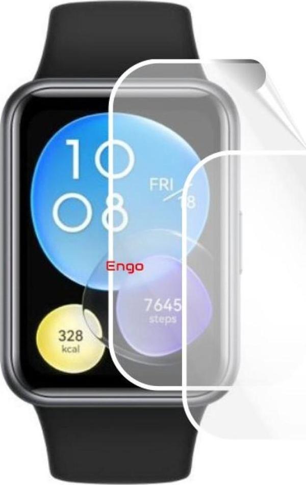 Huawei Watch Fit 2 Ekran Koruyucu Şeffaf Esnek TPU Film 2 Adet - Image 1