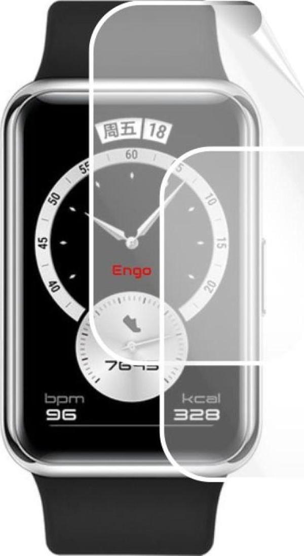 Huawei Watch Fit Elegant Ekran Koruyucu Şeffaf TPU Film 2 Adet - Image 1