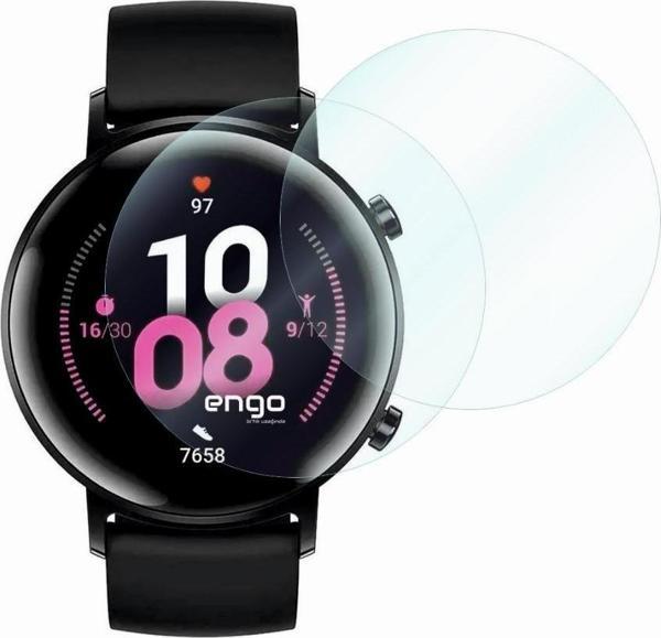 Huawei Watch GT2 42 mm Ekran Koruyucu Nano Şeffaf Parlak 2 Adet - Image 1