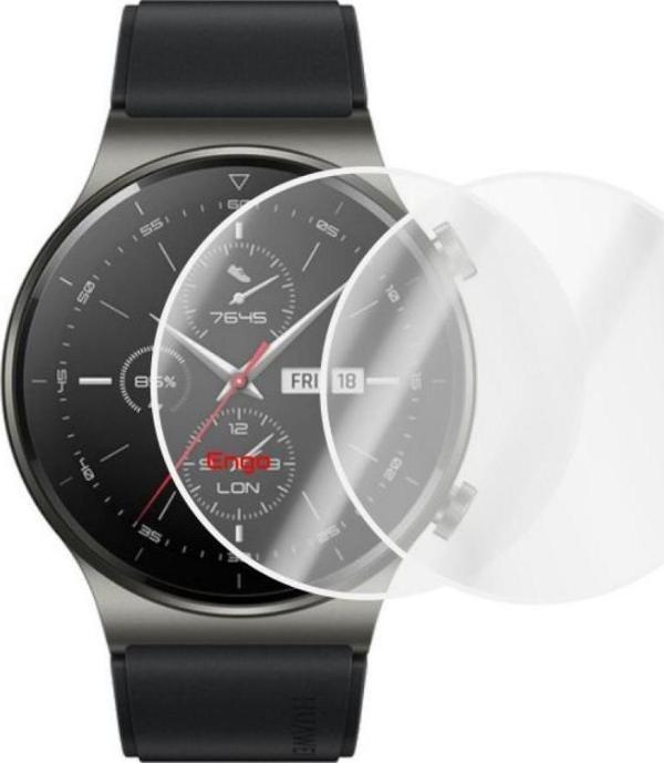 Huawei Watch GT2 Pro 46 mm Ekran Koruyucu Şeffaf TPU Film 2 Adet - Image 1