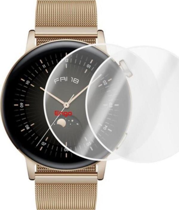 Huawei Watch GT3 42 mm Ekran Koruyucu Şeffaf TPU Film 2 Adet - Image 1