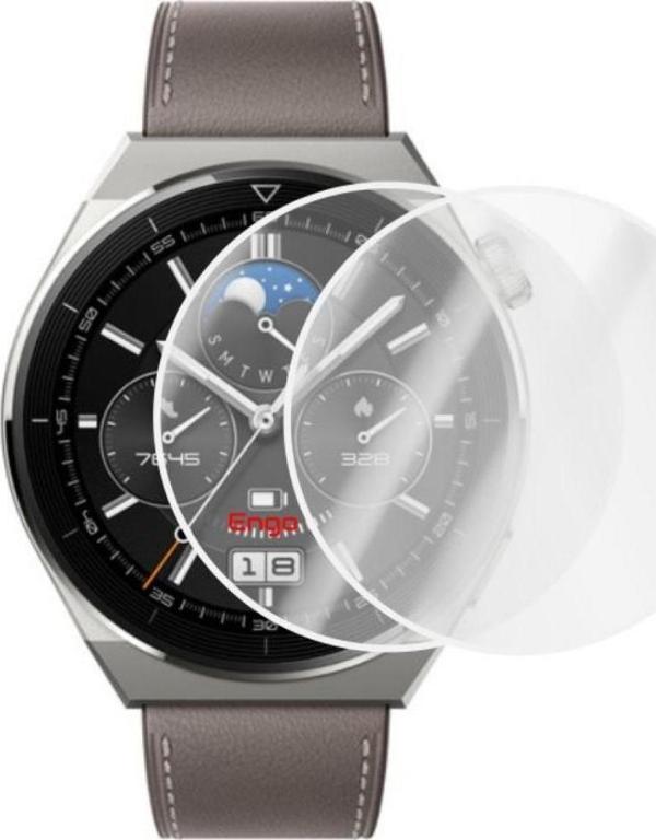 Huawei Watch Gt3 Pro 46MM Ekran Koruyucu Şeffaf TPU Film 2 Adet - Image 1