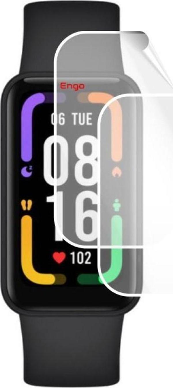 Xiaomi Redmi Smart Band Pro Ekran Koruyucu Tam Kaplama TPU Film 2 Adet - Image 1