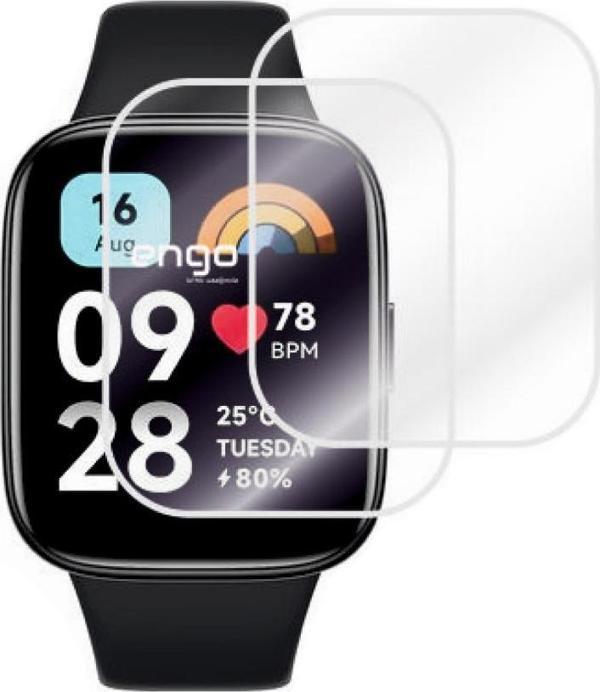 Xiaomi Redmi Watch 3 Mat Ekran Koruyucu TPU Film 2 Adet - Image 1