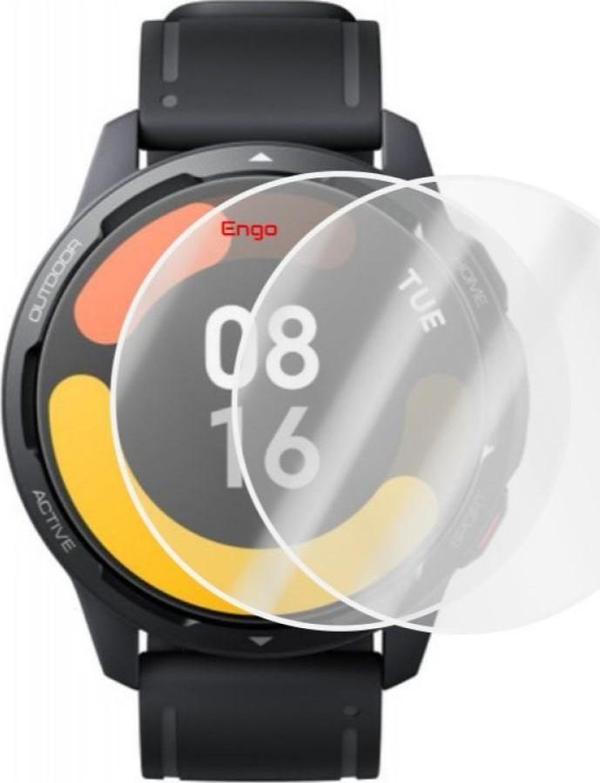 Xiaomi Watch S1 Active Ekran Koruyucu Tam Kaplama TPU Film 2 Adet - Image 1