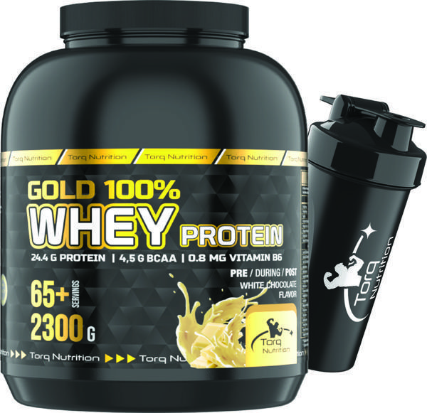 Torq Nutrition Gold Whey Protein Beyaz Çikolata Aromalı 2300 gr - Image 1