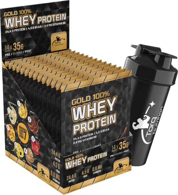 Torq Nutrition Gold Whey Protein 35 Gr x 7 SAŞE - Çikolata - Image 1