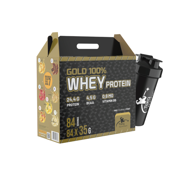 Torq Nutrition Gold Whey Protein 35 Gr x 84 SAŞE - Karışık Aroma - Image 1