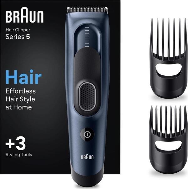 Series 5 HC5350, Erkekler İçin 17 Uzunluk Ayarına Sahip Saç Kesme Makinesi - Image 1