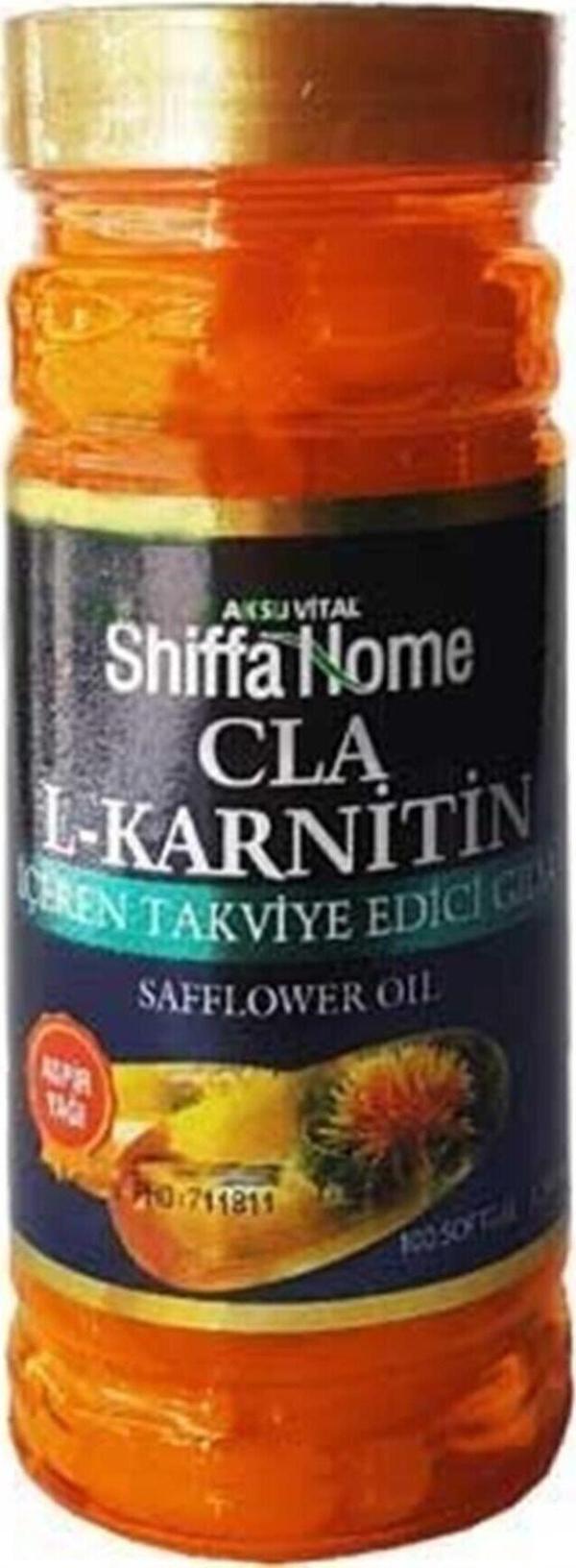 Aksu Vital M01770 Aspir Yağı Cla L- Karnitin 1200 Mg X 100 Soft Jel Aksuvital - Image 1