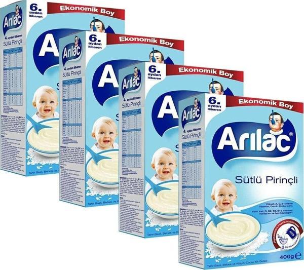 Arılac Sütlü Pirinçli Kaşık Maması 400 G 4\\\\\\\\\\\\\\\\\\\\\\\\\\\\\\\'lü - Image 1