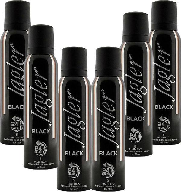 Jagler Deodorant For Men Black 150 ml X 6 Adet - Image 1