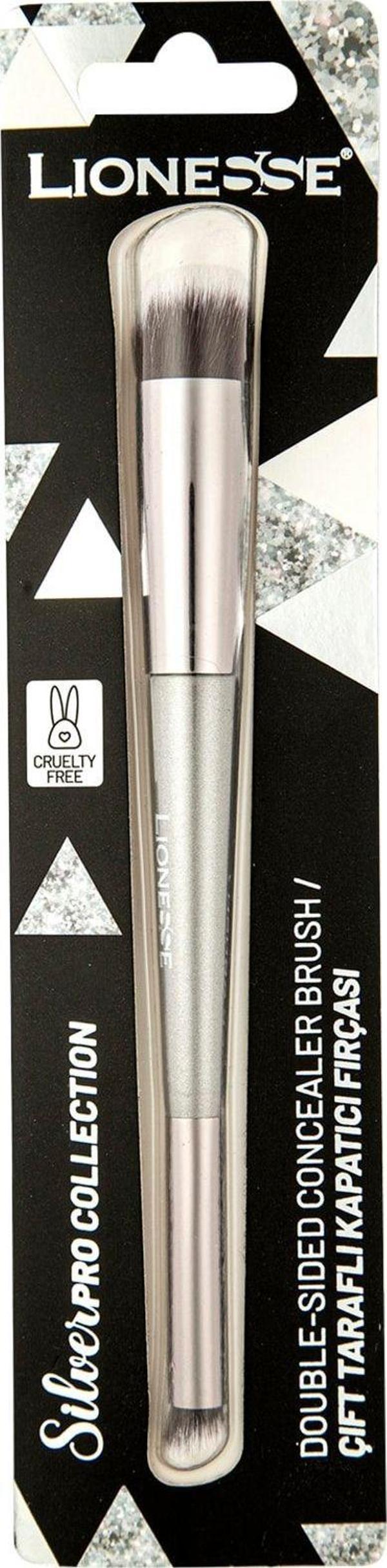 Lionesse Silver Collection Çift Taraflı Kapatıcı Fırçası - Image 1