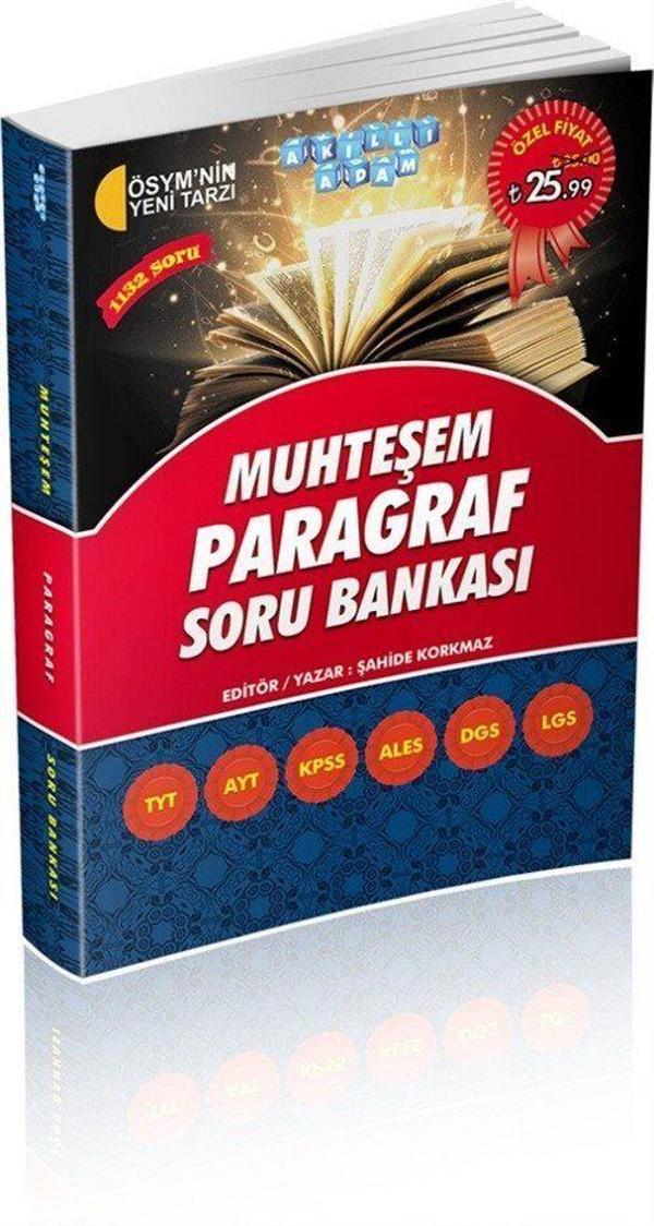 Muhteşem Paragraf Soru Bankası - Akıllı Adam - Image 1