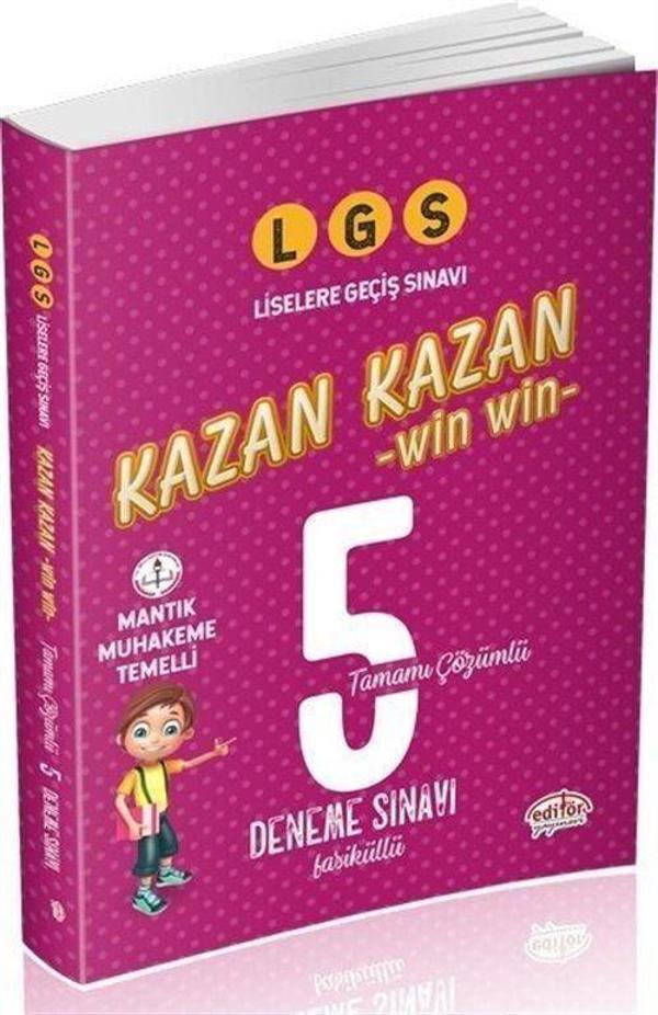 LGS Kazan Kazan Tamamı Çözümlü 5 Deneme Sınavı - Editör - Image 1