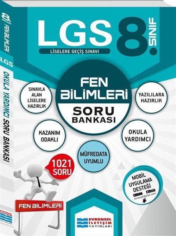 8. Sınıf LGS Fen Bilimleri Soru Bankası - Evrensel İletişim Yayınları - Image 1