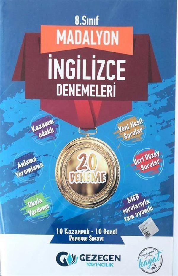 8. Sınıf İngilizce Madalyon Denemeleri - Gezegen Yayıncılık - Image 1