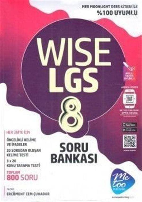 8. Sınıf LGS Wise Soru Bankası - Me Too Publishing - Image 1