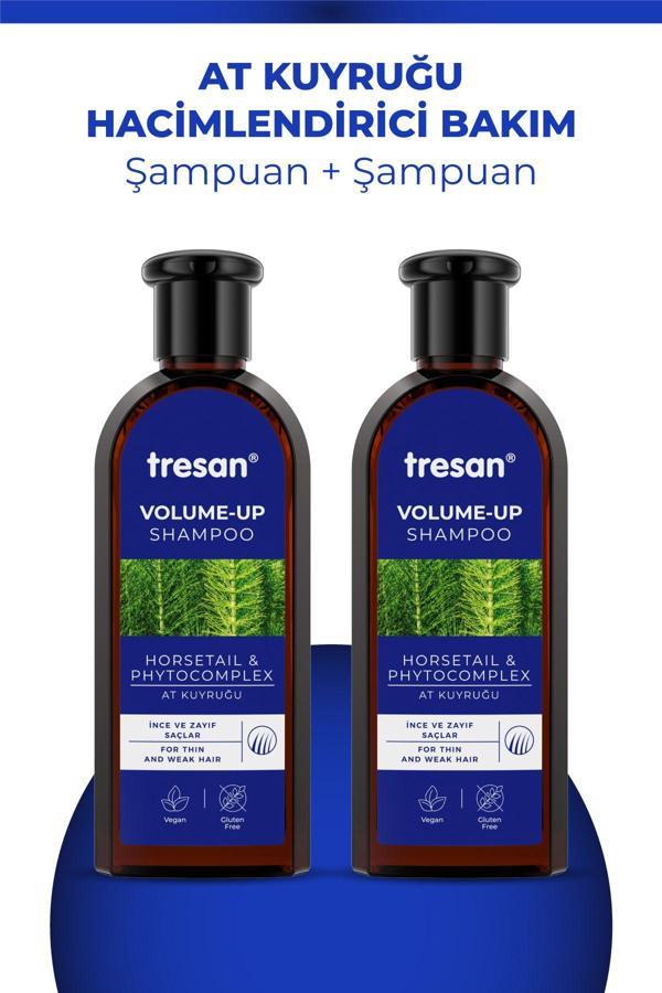 Tresan At Kuyruğu Hacimlendirici Bakım Şampuanı 300 ml X 2 Adet - Image 1