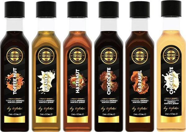 By Tüfekçi 6'Lı Karma Avantajlı Deneme Paketi Yoğun Lezzet Yüksek Aromalı Yeni Formül (6X60Ml) - Image 1