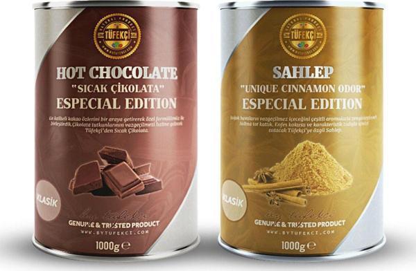 By Tüfekçi Avantajlı Kış Paketi Salep Ve Sıcak Çikolata 2 X 1000 Gr - Image 1