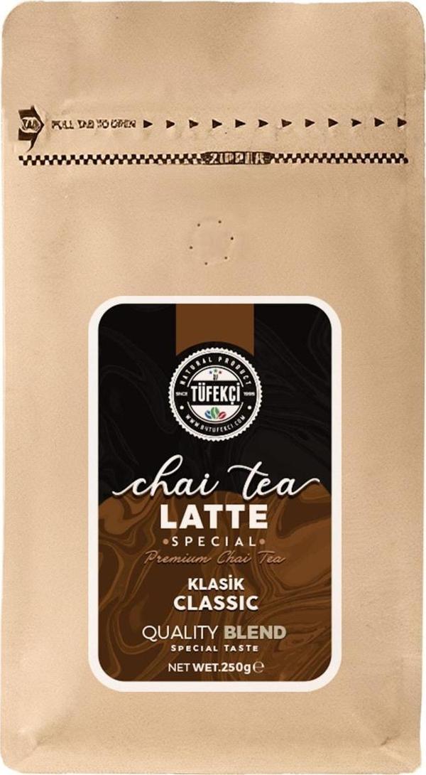 By Tüfekçi Chai Tea Latte Içecek Tozu Dengeli Baharat Oranı Gerçek Kristal Şeker 250 Gr - Image 1