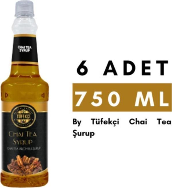 By Tüfekçi Chai Tea Şurup 6X750Ml Avantajlı Paket - Image 1