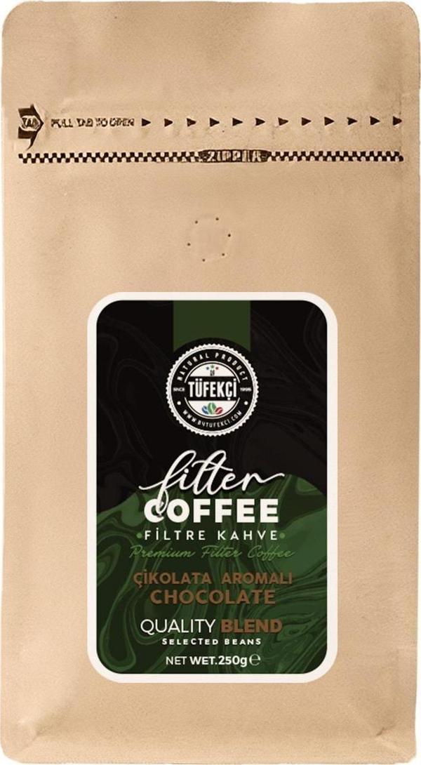 By Tüfekçi Çikolata Aromalı Filtre Kahve 250 Gr - Image 1