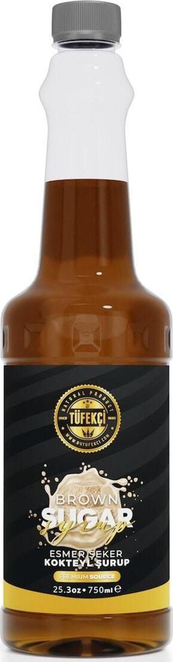 By Tüfekçi Esmer Şeker Aromalı Kokteyl Şurubu 75 Cl - Image 1