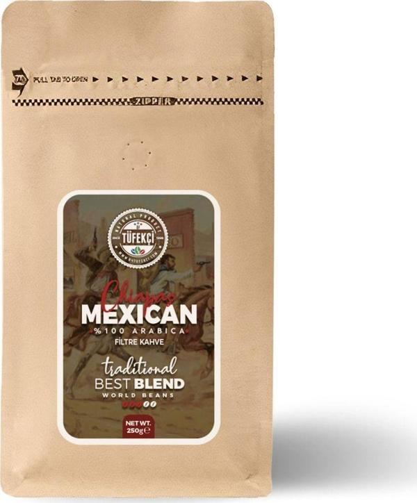 By Tüfekçi Mexican Chiapas Filtre Kahve (Filtre Kahve Makinesı Uyumlu) 250 Gr - Image 1