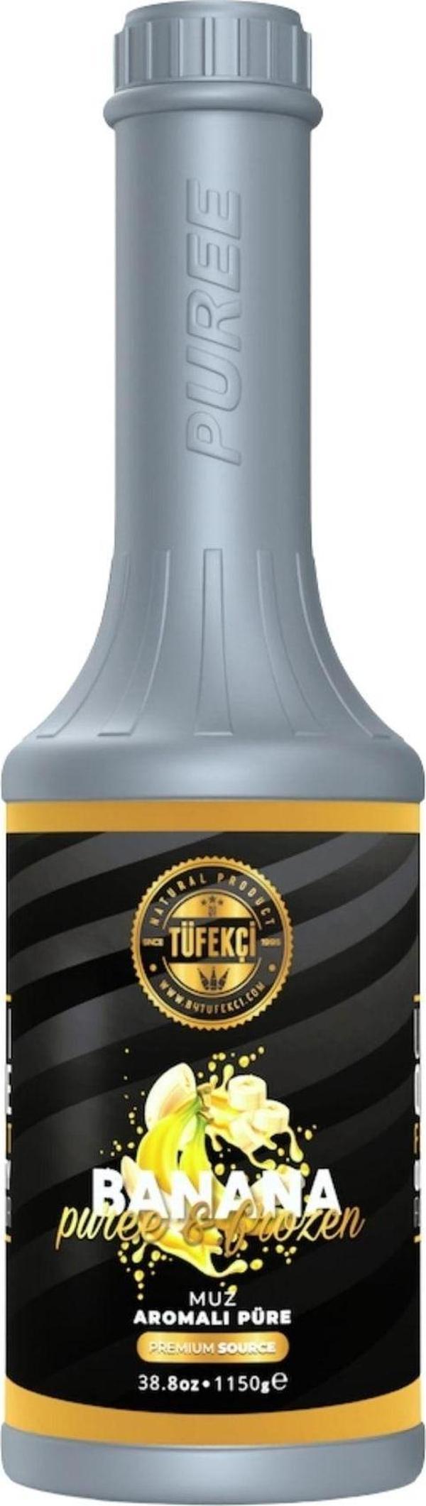 By Tüfekçi Premium Muz (Banana) Meyveli Sos %50 Gerçek Meyve Püresi 1150 Gr - Image 1