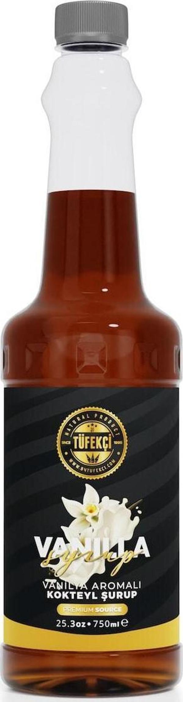 By Tüfekçi Vanilya Aromalı Kokteyl Şurubu 75 Cl - Image 1