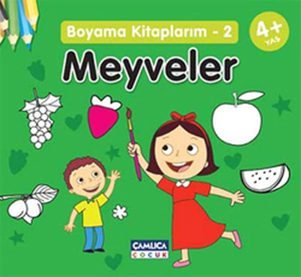 Meyveler Boyama Kitaplarım- 2 - Çamlıca Çocuk Yayınları - Image 1