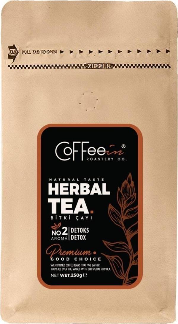 Coffeein Detox Çayı (Karışık Bitki Çayı) - 250 Gram 80 Bardak %100 Doğal Içerikler - Image 1