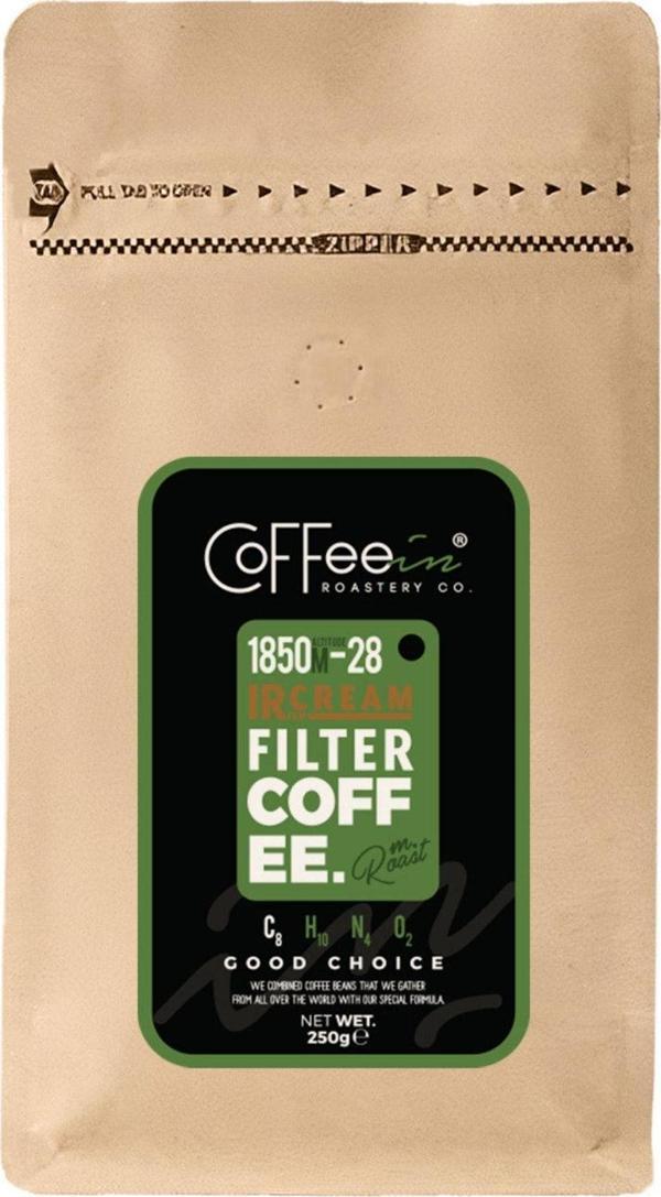 Coffeein Irısh Cream Aromalı Filtre Kahve 250 Gr - Image 1